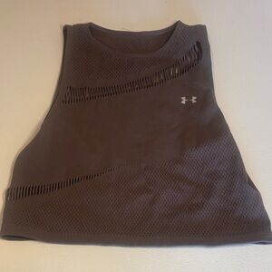 Under Armour Women's Mesh Brown Tank Top